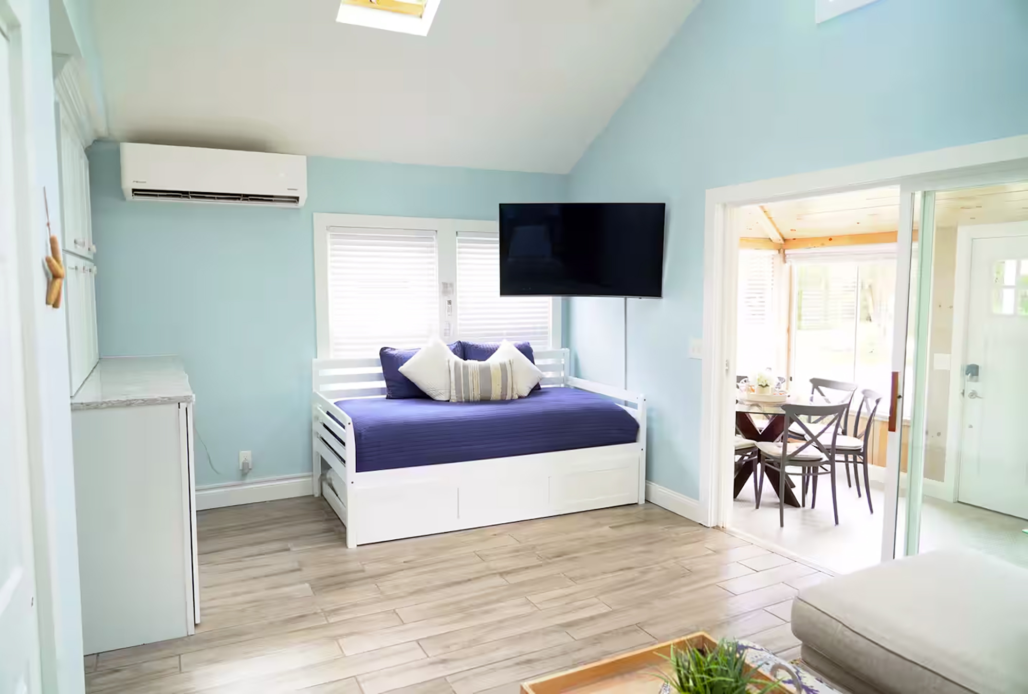 Living Room, pull-out trundle bed, view one